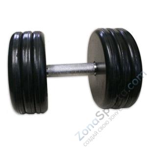 Гантель MB Barbell MB KL-38 неразборная (классик)