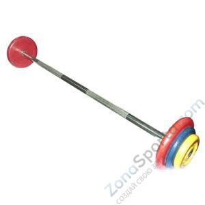 Штанга MB Barbell MB-BarMW-C32,5 женская неразборная