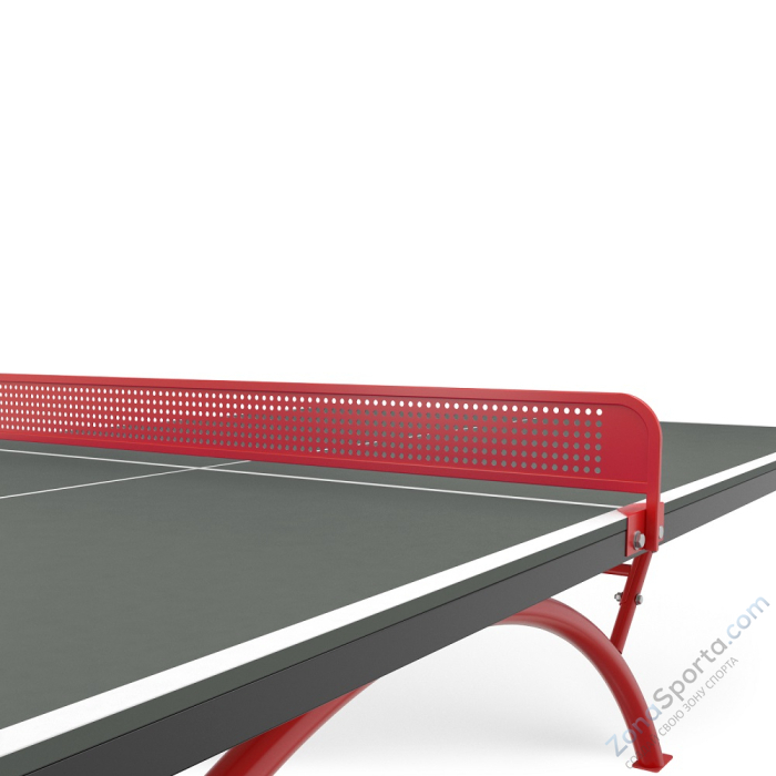 Антивандальный теннисный стол Unix Line 14 mm SMC (Grey/Red)