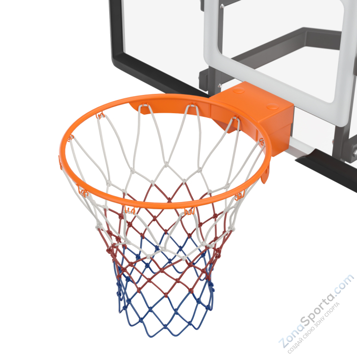 Баскетбольная стойка UNIX Line B-Stand-TG 54x32 R45 H230-305 см BSTS305_54TGBK