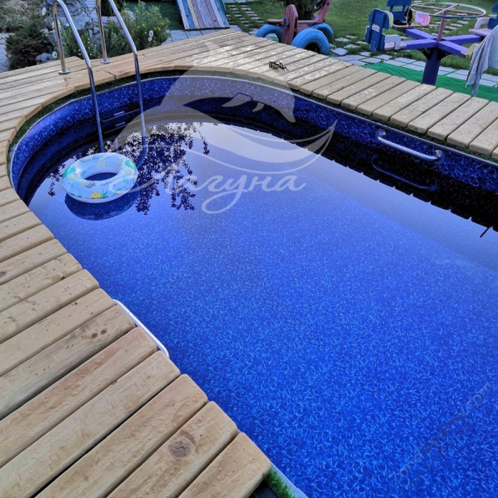 Бассейн Лагуна ТМ828 овальный вкапываемый 5 х 3 х 1.25 м