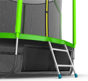 Батут Evo Jump Cosmo 6ft (Green) с нижней сетью