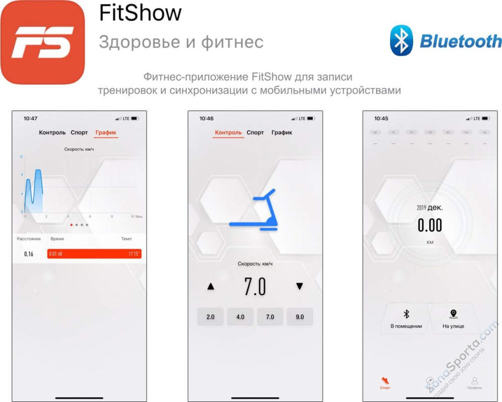Беговая дорожка Unix Fit R-300C серый