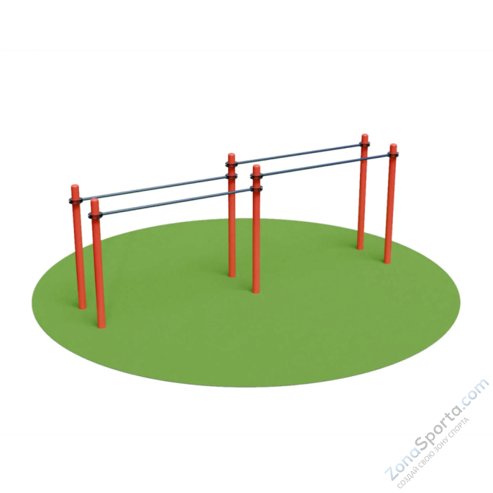 Брусья уличные разноуровневые DEXsport W-0012