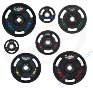 Черный олимпийский полиуретановый диск Oxide OWP02 5 кг