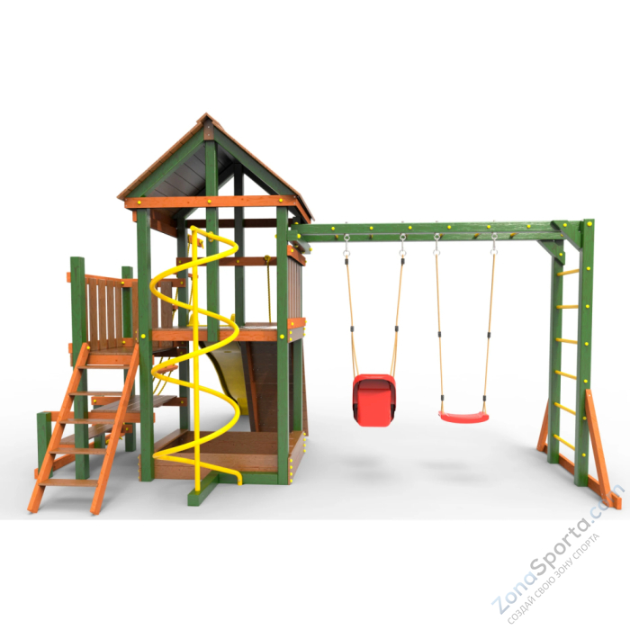 Детская площадка Пикник Вега Д Макси с рукоходом Вираж