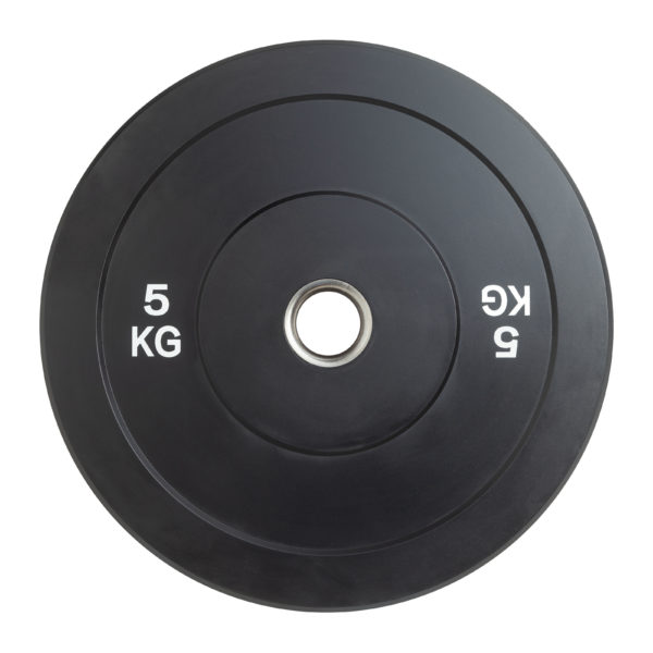 Диск бамперный 51 мм, обрезиненный 5 кг, VictoryFit VF-D51050