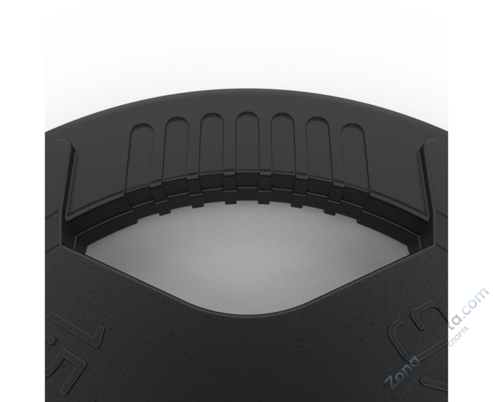 Диск обрезиненный с хватом 15 кг / диаметр 51 мм DFC