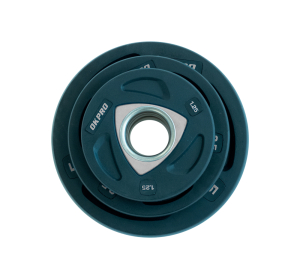Диск олимпийский полиуретановый 1,25 кг OKPRO OK2037A-125-G
