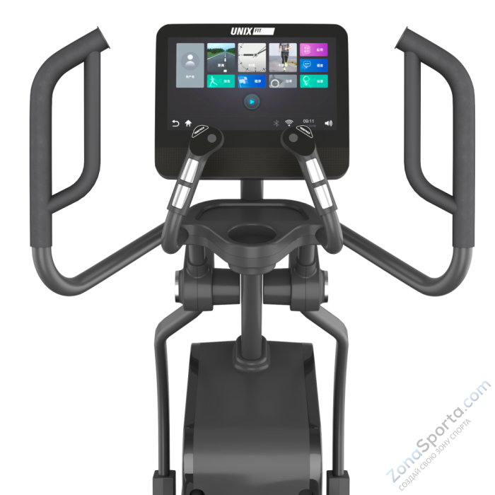 Эллиптический тренажер Unix Fit E-1600 PRO (15,6 TFT)