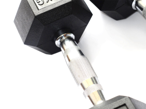 Гантель 45 кг гексагональная Original FitTools FFT-HEX-45