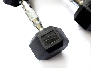 Гантель 45 кг гексагональная Original FitTools FFT-HEX-45