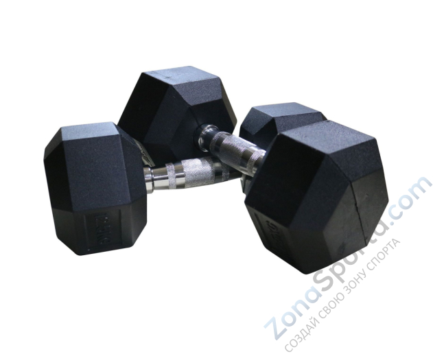Гантели гексагональные 2 шт. по 15 кг DFC DB001-15