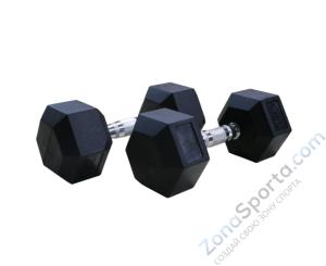 Гантели гексагональные 2 шт. по 37.5 кг DFC DB001-37.5