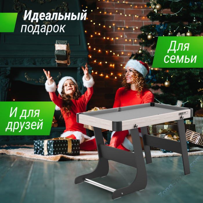 Игровой стол складной Unix Line Трансформер 5 в 1 (108х59 cм)