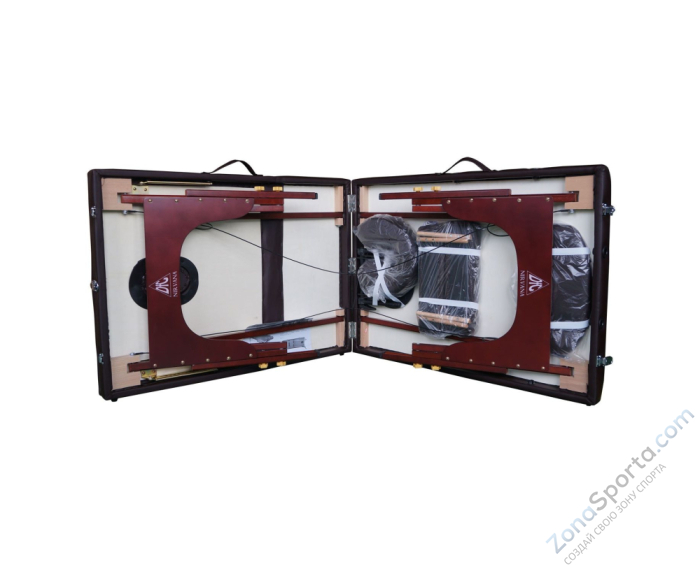 Массажный стол DFC Nirvana Relax Pro, цвет коричневый