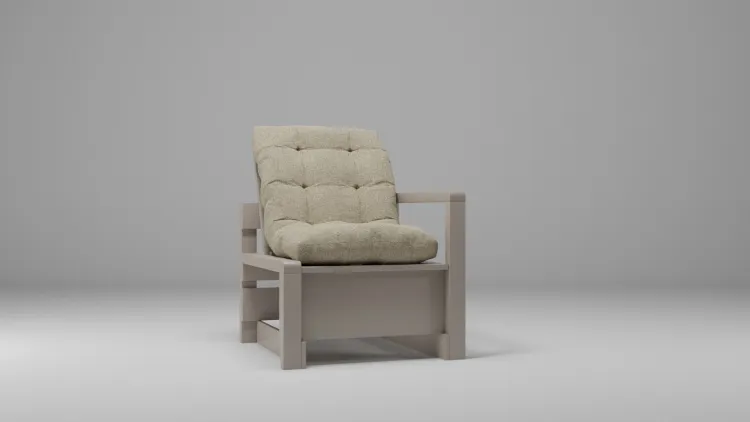 Секция левая для деревянного дивана Savushka Type-1BL