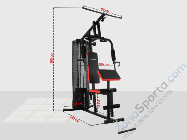 Силовой комплекс Unix Fit Block 50