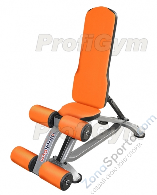 Скамья универсальная с отрицательным углом ProfiGym СК-0131-H
