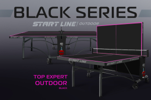 Стол теннисный Start Line Top Expert 6 Всепогодный Black