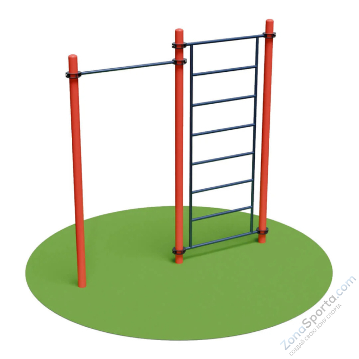 Уличный турник и шведская стенка DEXsport