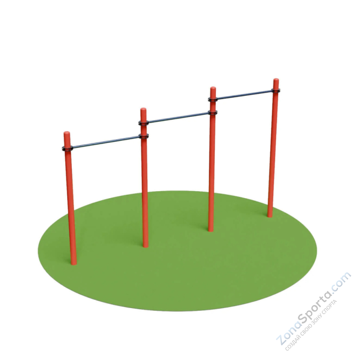 Уличный турник трехуровневый DEXsport