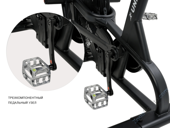 Велотренажер Unix Fit техно-аэробайк / Techno AirBike 1100 PRO