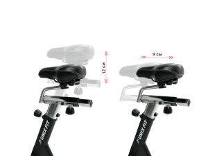 Велотренажер Unix Fit техно-аэробайк / Techno AirBike 1100 PRO