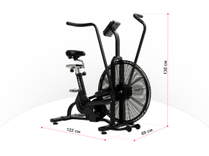 Велотренажер Unix Fit техно-аэробайк / Techno AirBike 1100 PRO