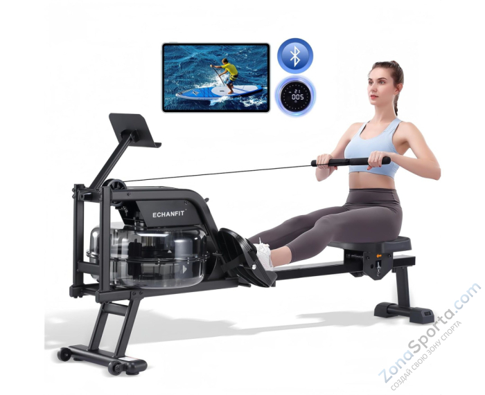 Водный гребной тренажер DFC Echanfit R-CRW4108