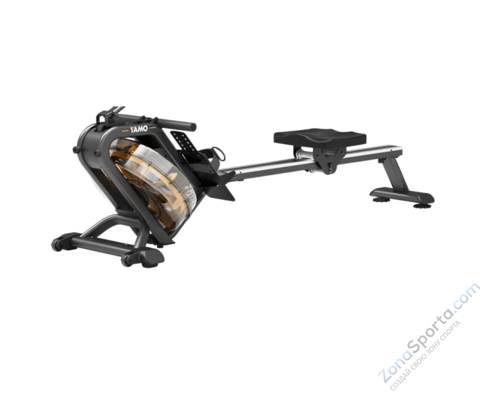 Водный гребной тренажер DFC Yamo до 136 кг с наклонным баком